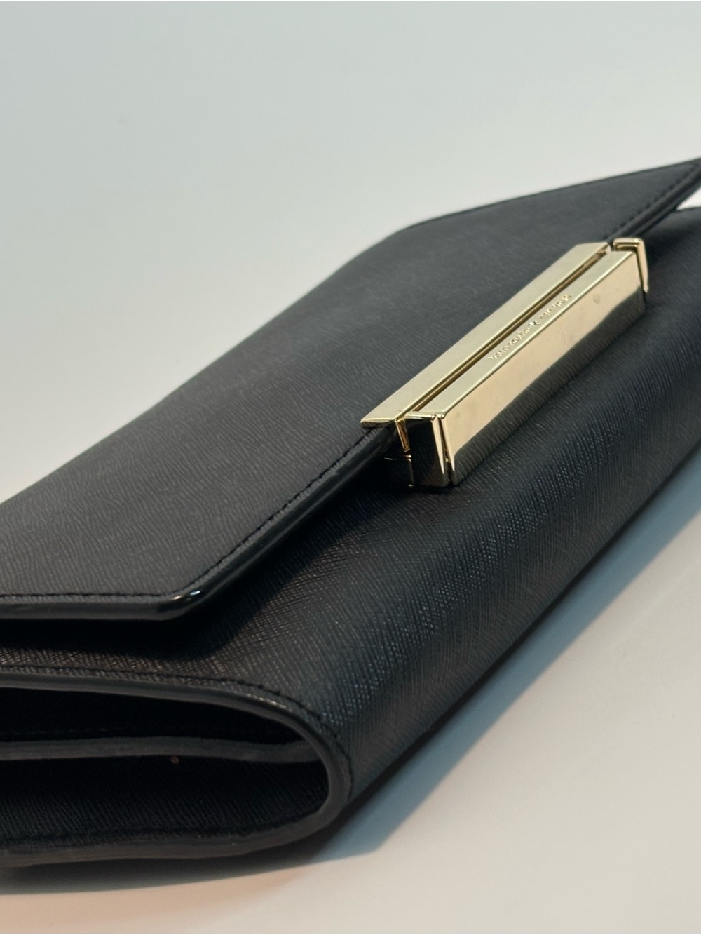 KATE SPADE ($258) Make It Mine Camila Black Saffiano Leather Crossbody Bag AUTH - Picture 3 of 16